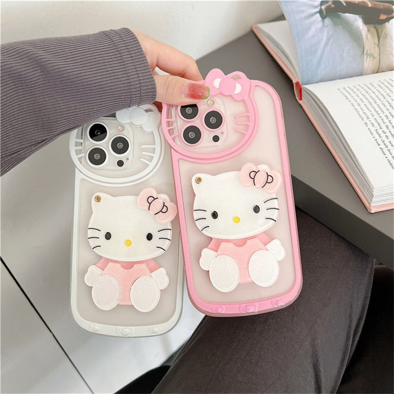 Case Hello Kitty™ - Com Espelho + Apoio para Celular®