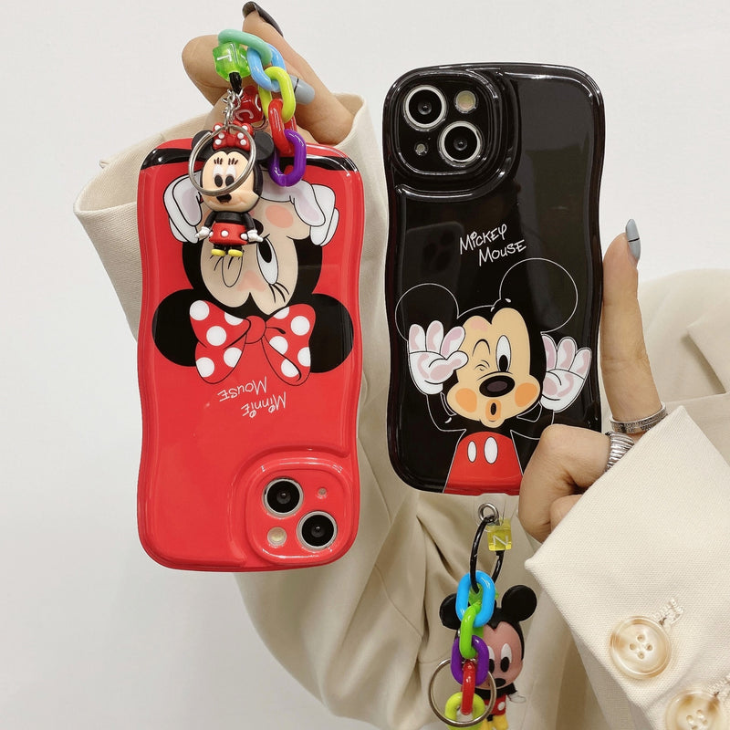 Capa para iPhone 13 Pro Max Oficial da Disney Mickey e Minnie