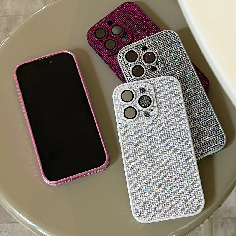 Capinha iPhone Fashion Glitter Luxo [4 CORES]