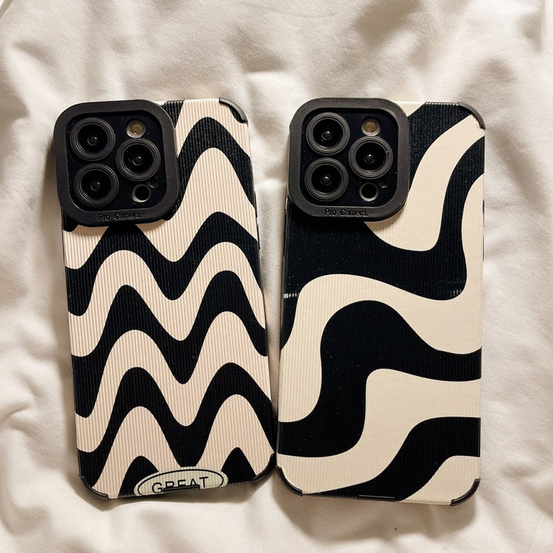 Capinha iPhone Fashion Zebra Stripe [3 CORES]