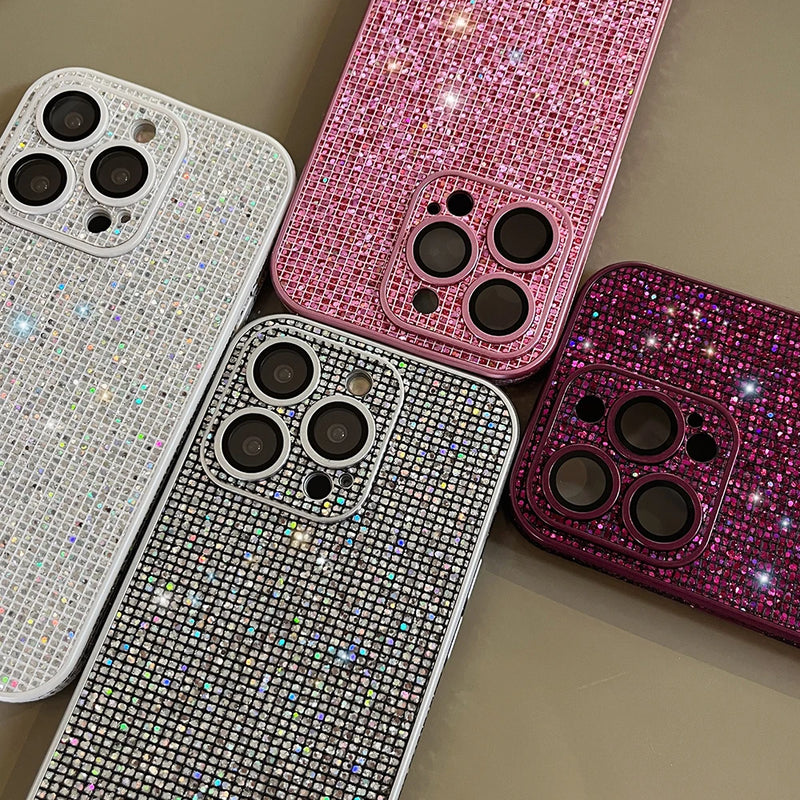 Capinha iPhone Fashion Glitter Luxo [4 CORES]