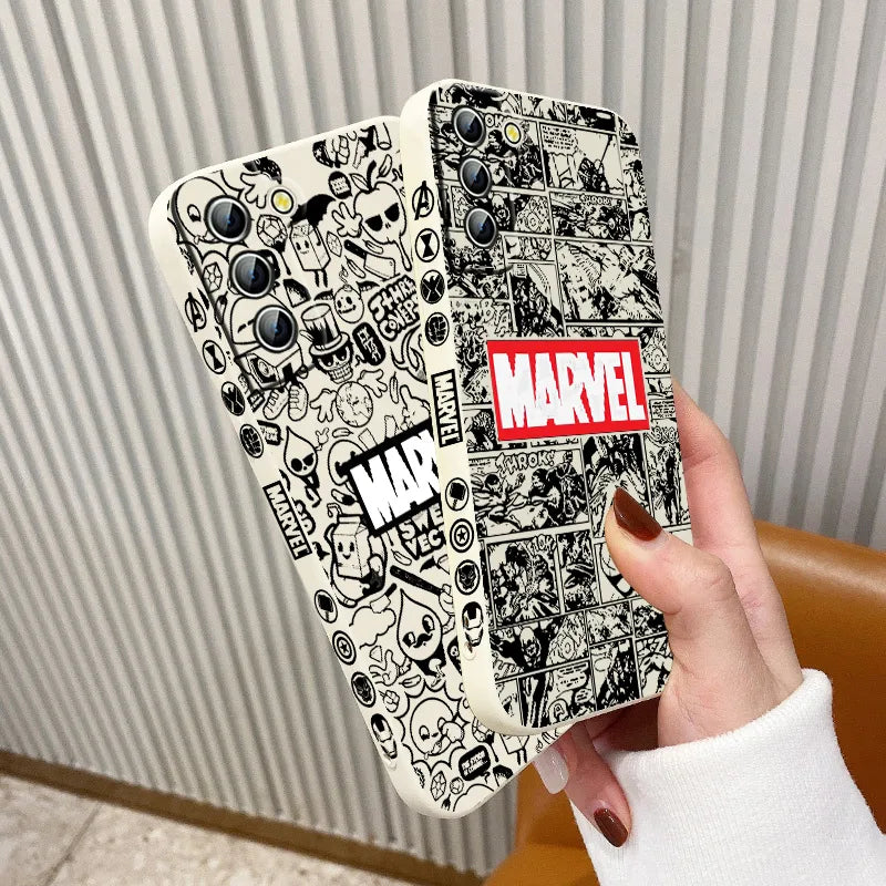 Capinha Samsung Silicone Marvel [6 CORES]