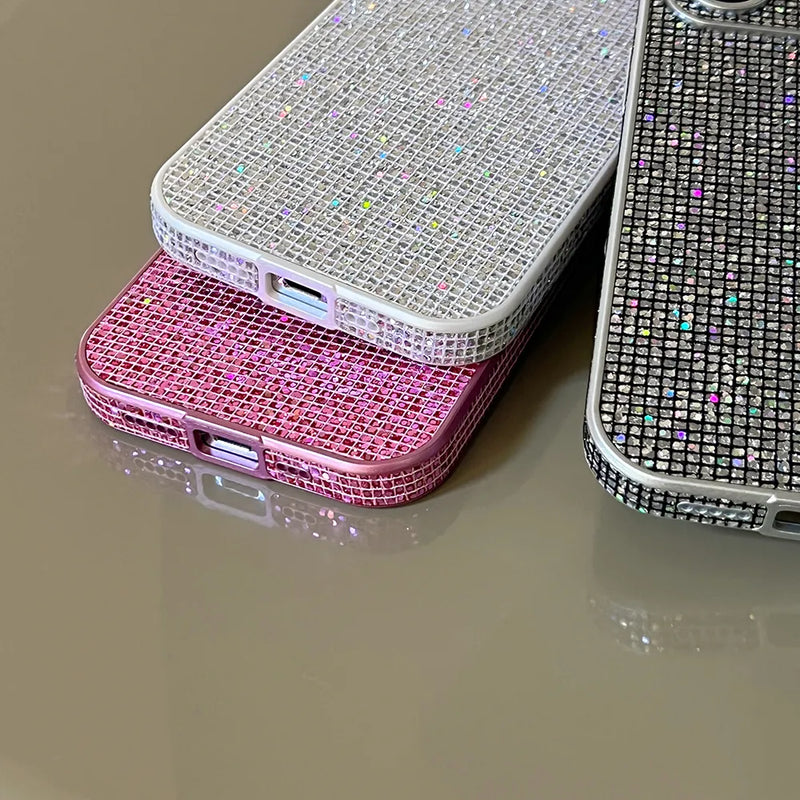 Capinha iPhone Fashion Glitter Luxo [4 CORES]