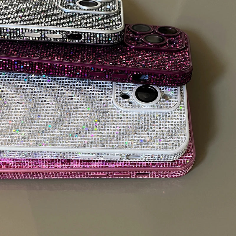 Capinha iPhone Fashion Glitter Luxo [4 CORES]