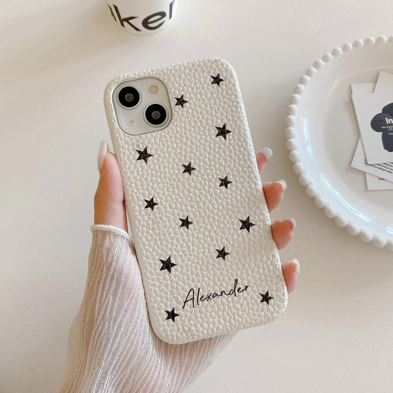 Capinha iPhone Cute Corino Personalizada Com Nome [4 CORES]