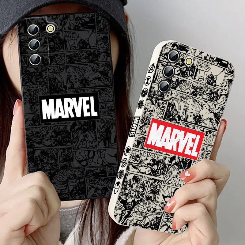 Capinha Samsung Silicone Marvel [6 CORES]