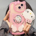 Capinha iPhone Hello Kitty Com Espelho