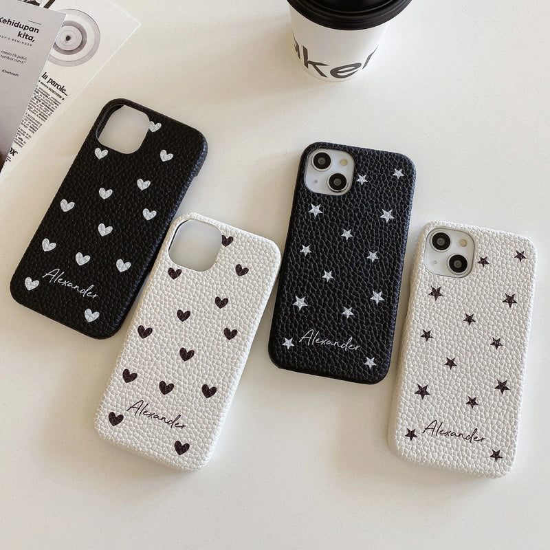 Capinha iPhone Cute Corino Personalizada Com Nome [4 CORES]