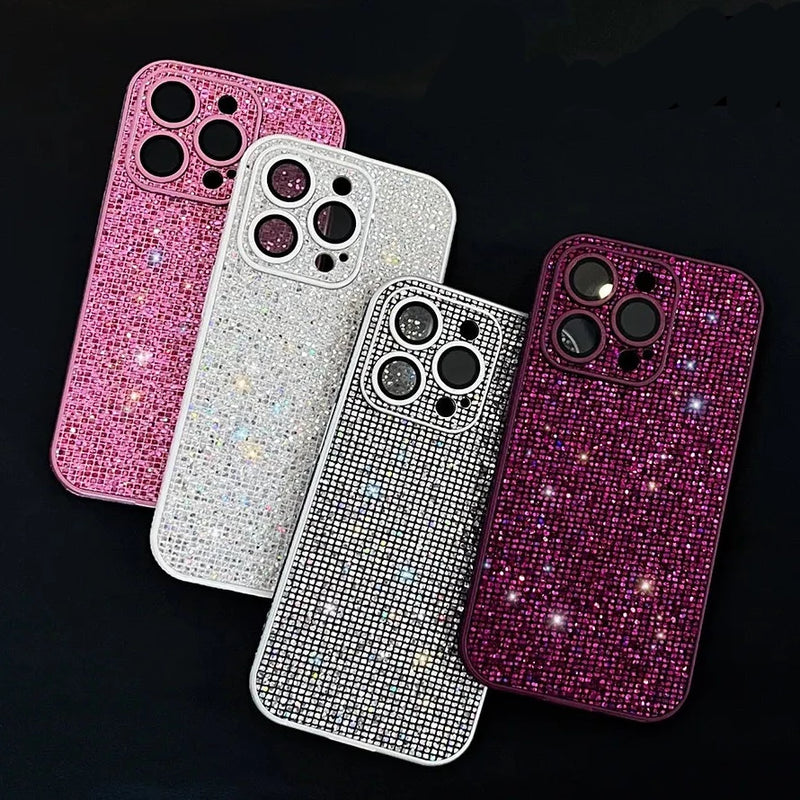 Capinha iPhone Fashion Glitter Luxo [4 CORES]