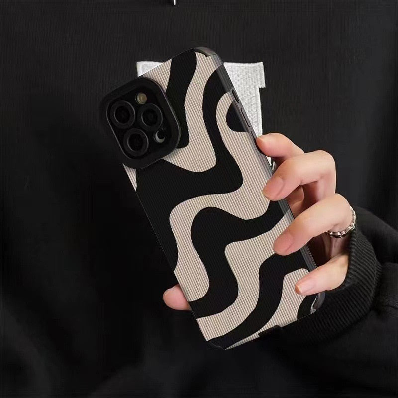 Capinha iPhone Fashion Zebra Stripe [3 CORES]