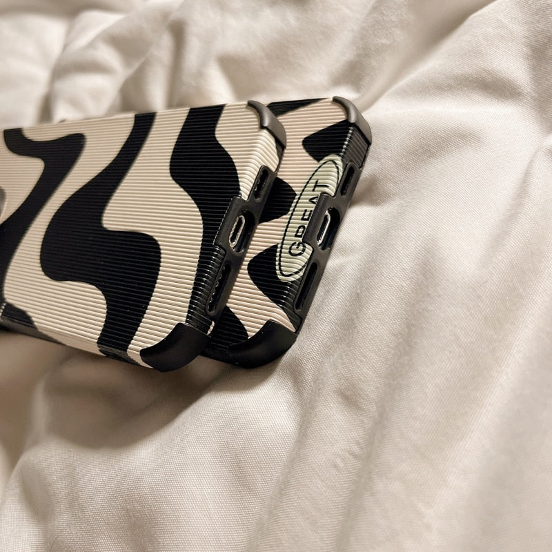 Capinha iPhone Fashion Zebra Stripe [3 CORES]