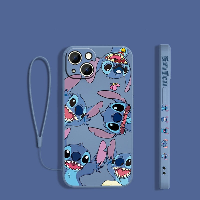 Capa para iPhone 13 Pro Max Desenhos Animados Capa de Telefone