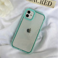 Capinha iPhone Shockproof Transparente Candy Color