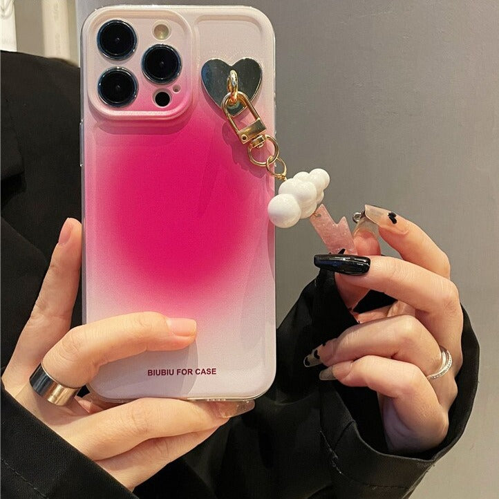 Capinha iPhone BabyGirl c/ Pingente Fofo