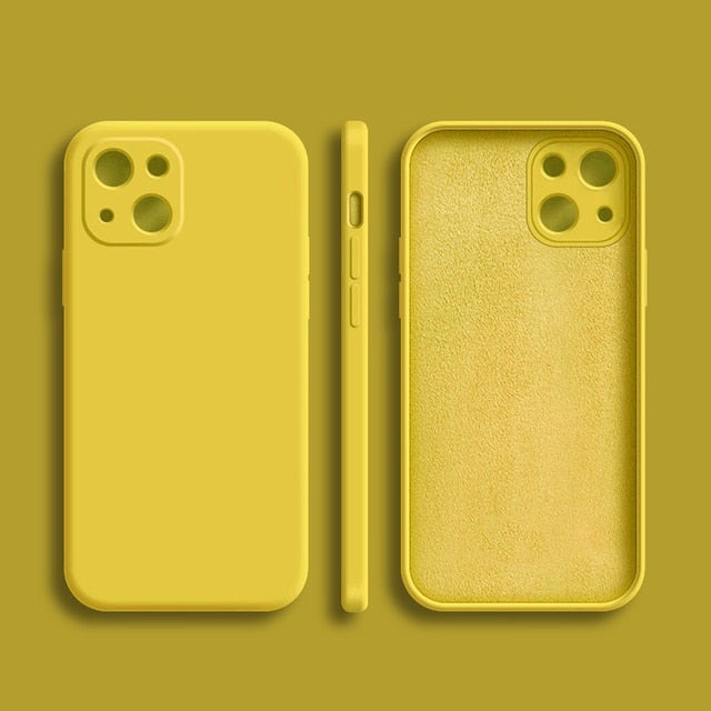 Capinha iPhone Básica a Prova de Choque Amarelo [3 por 139,90]