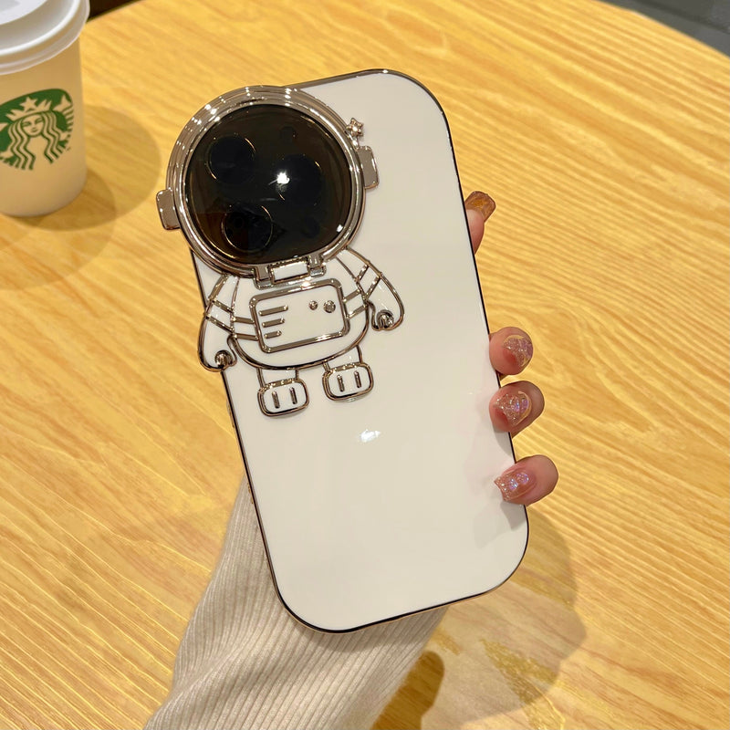 Capinha iPhone Astronauta Luxo com Protetor de Câmera