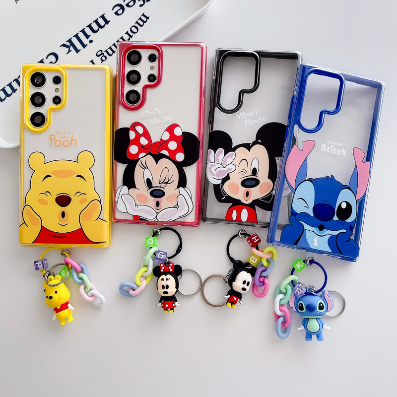 Capinha Samsung Disney Mickey/Minnie/Pooh/Stitch