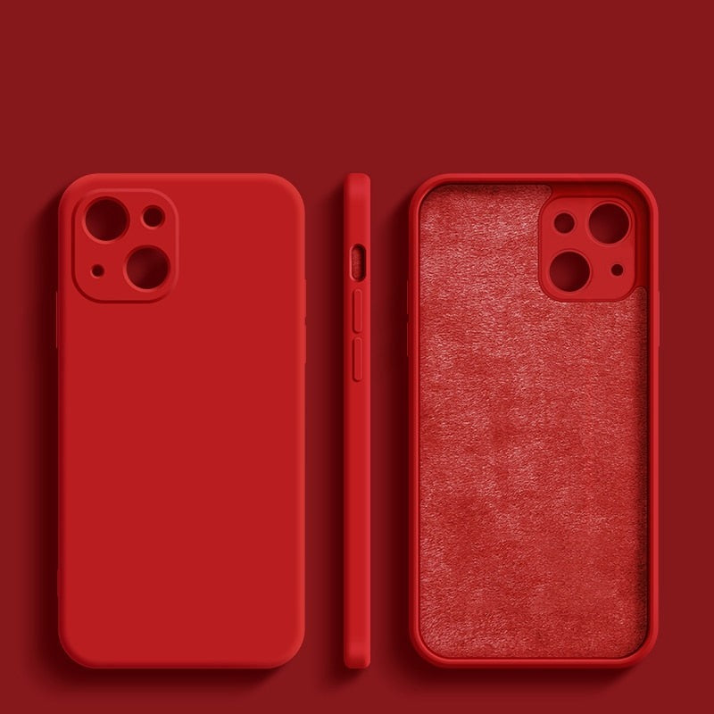 Capinha iPhone Básica a Prova de Choque Vermelho [3 por 139,90]