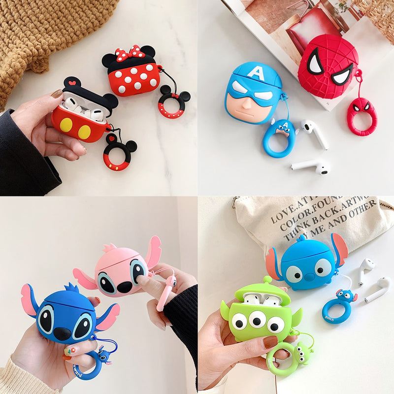 Capinha AirPods CuteCartoon® LS Azul