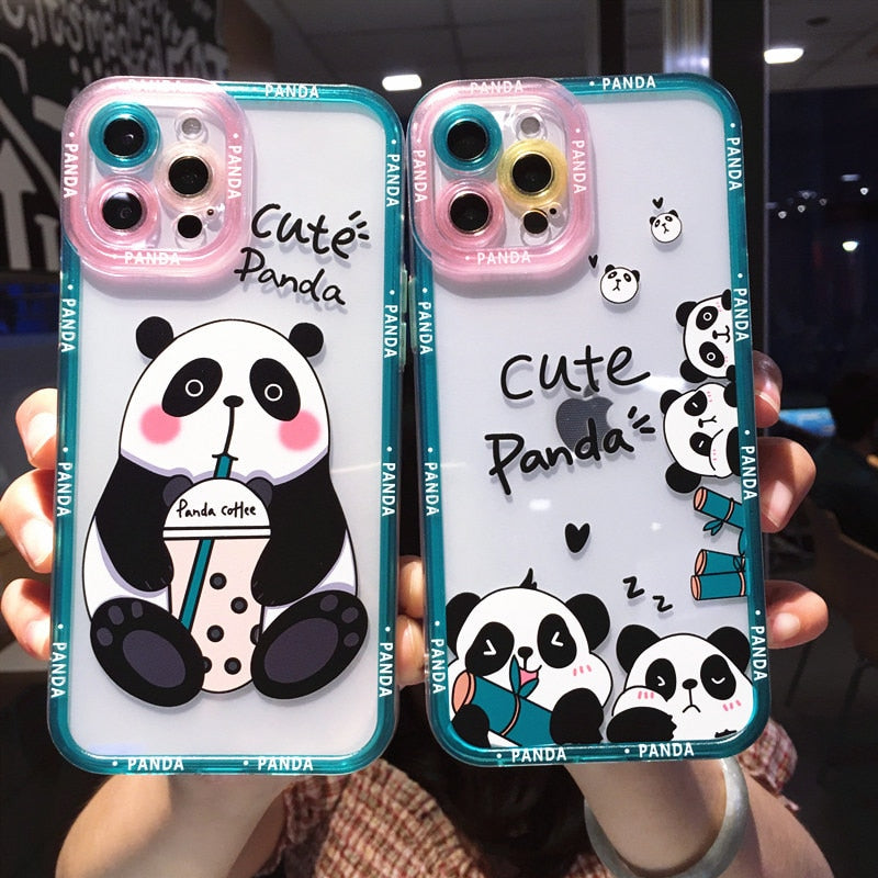 Capinha Iphone Cute Panda - Edição Limitada